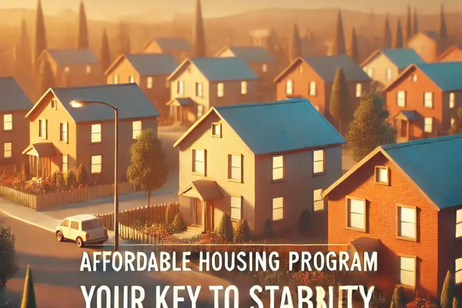 Affordable Housing Program: Your Key to Stability